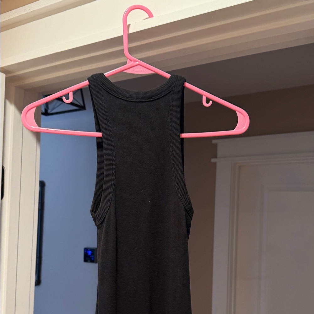 Zara Ribbed Black Dress - Picture 6 of 6